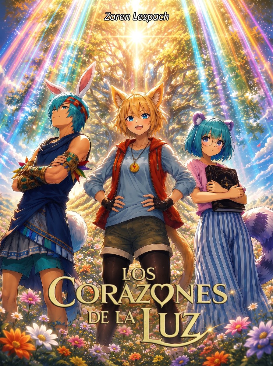 Portada de Los Corazones de la Luz